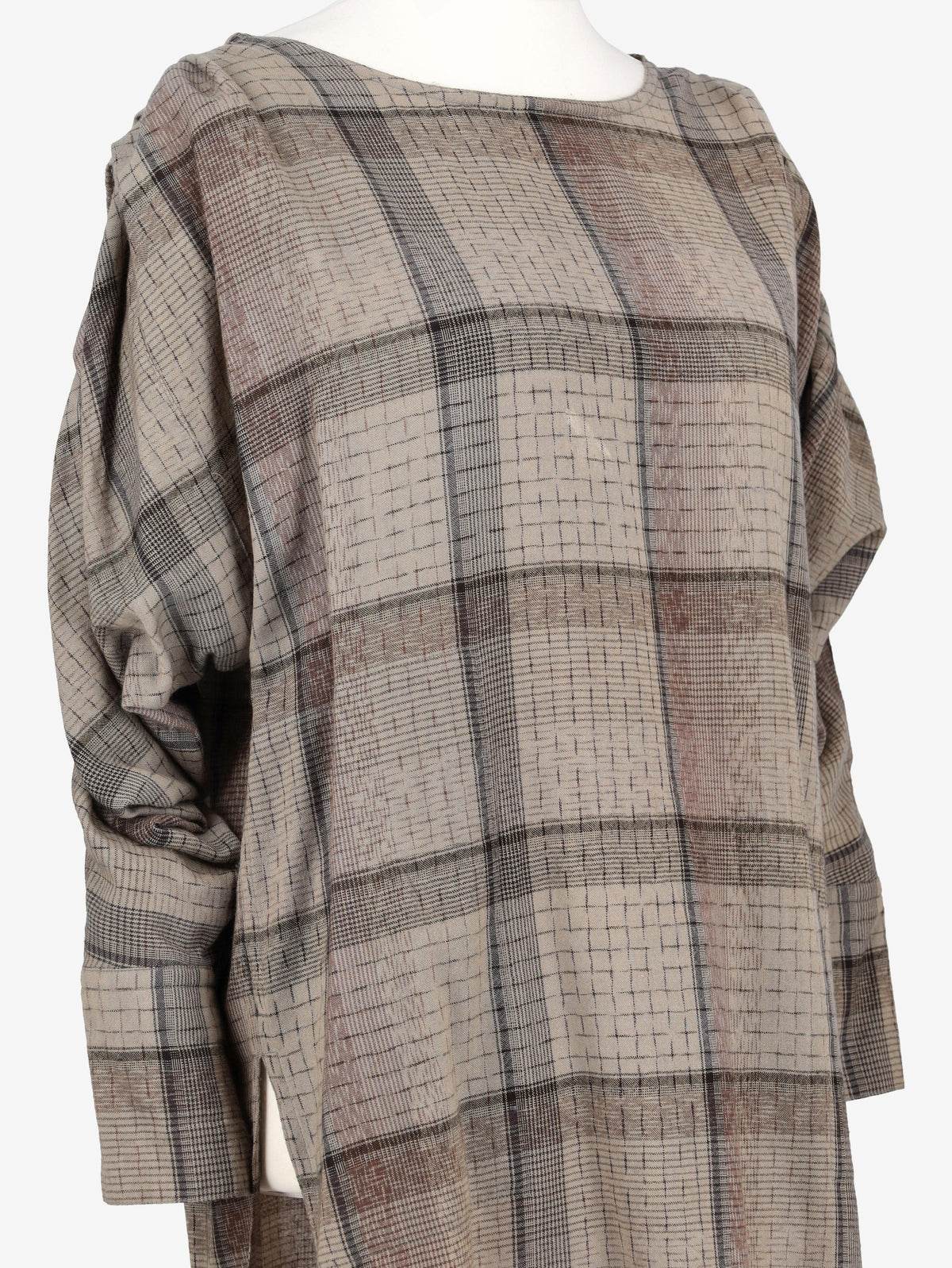 Issey Miyake Checked Dress DM10043110  Issey Miyake