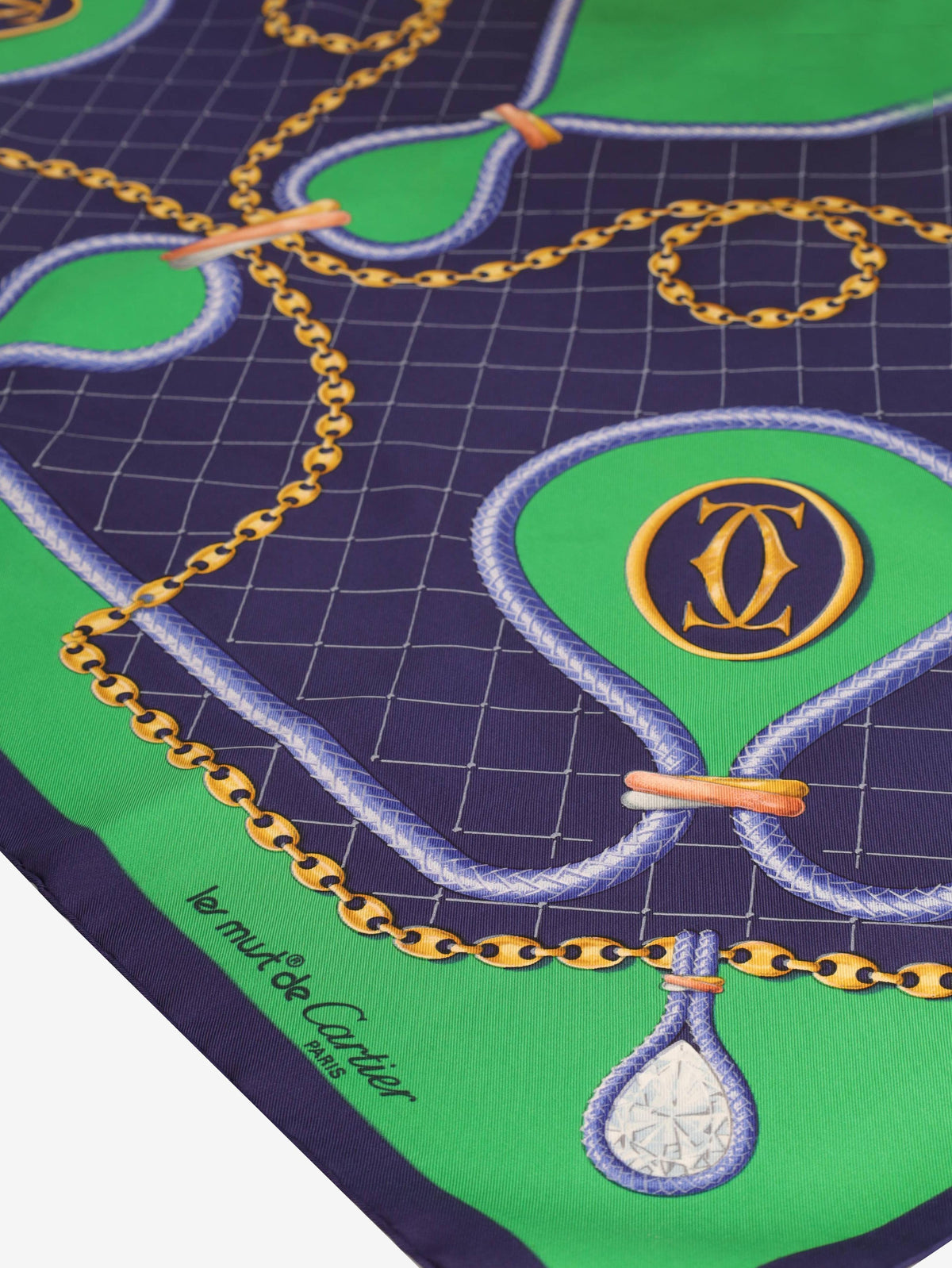 Cartier Chain-printed Foulard WCV300625.26  Cartier