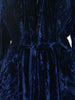 Vintage Navy Velvet Robe - '40