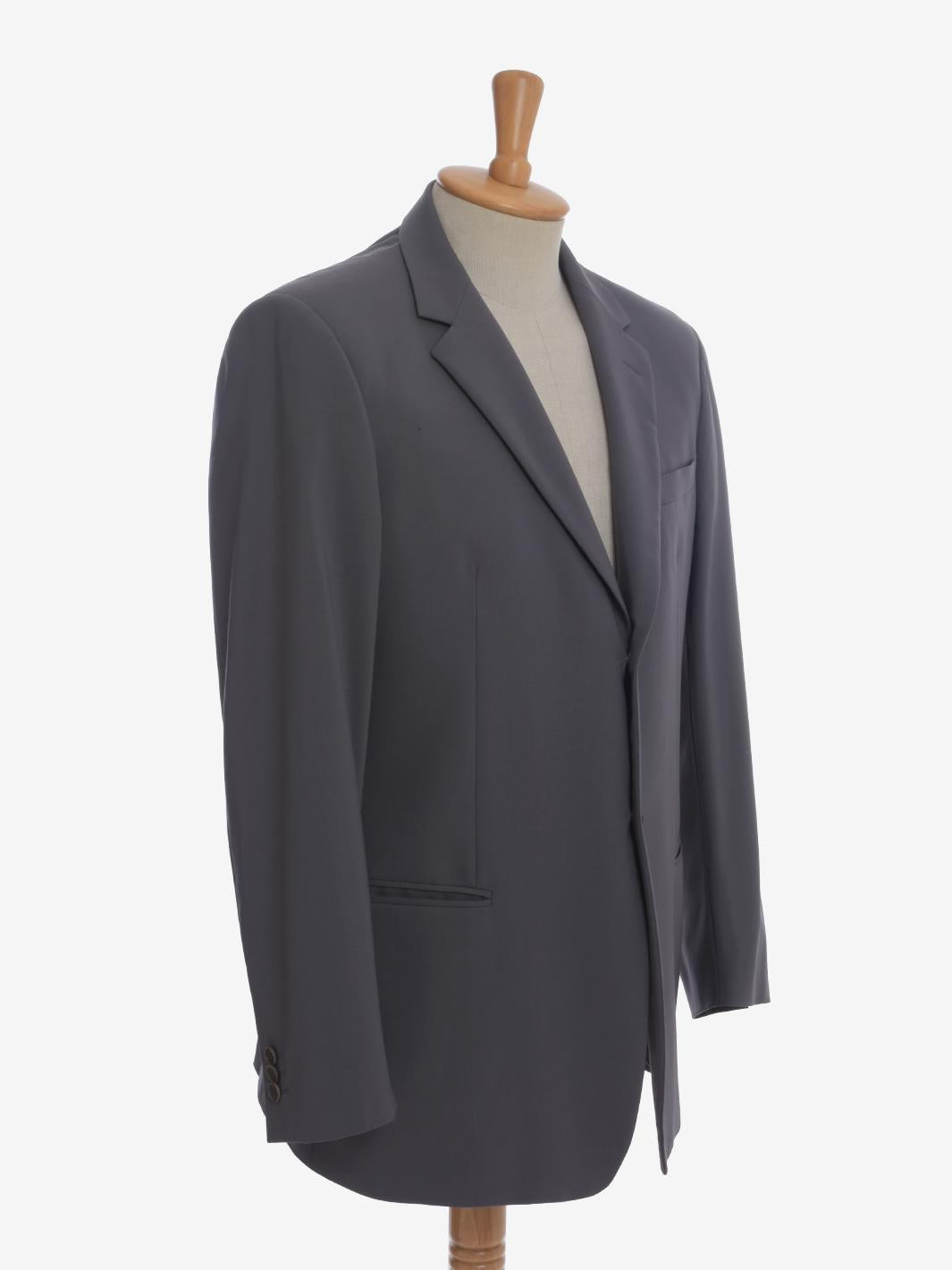 Emporio Armani 灰色夹克 - 90 年代