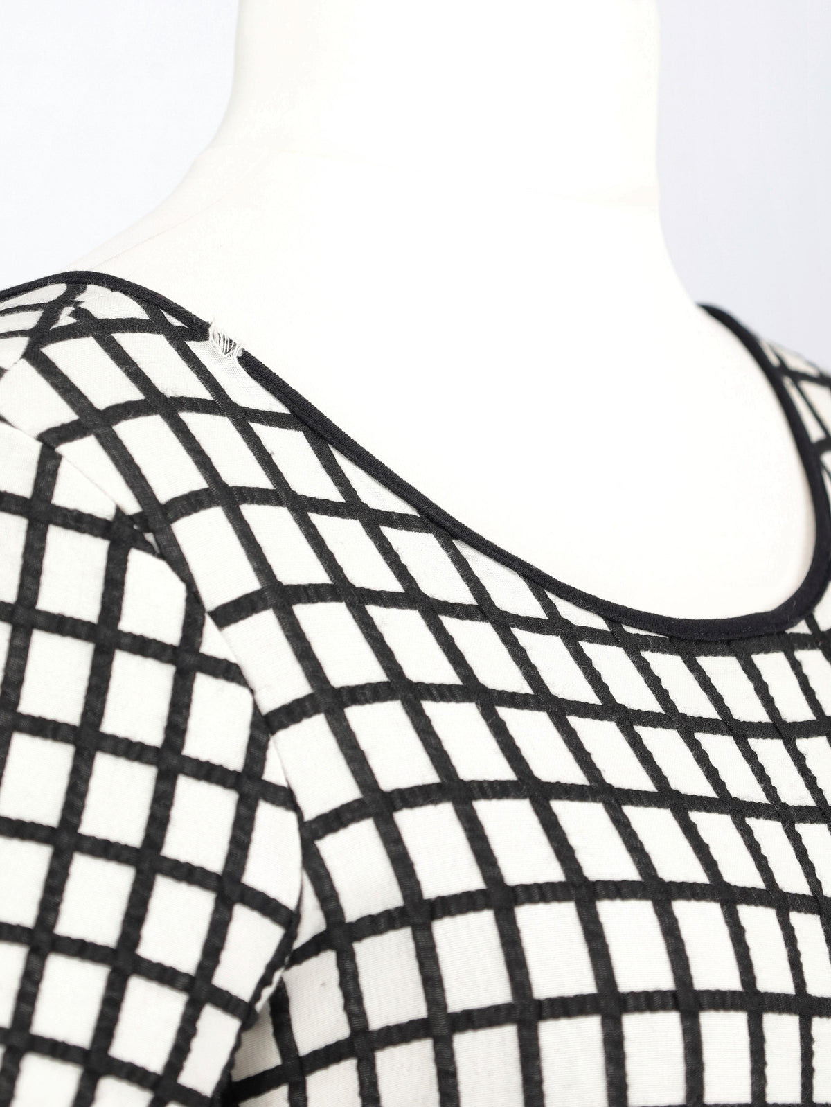 Vintage Checked Dress