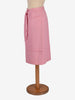 Valentino Pink Midi Skirt MR120725.51  Valentino Miss V