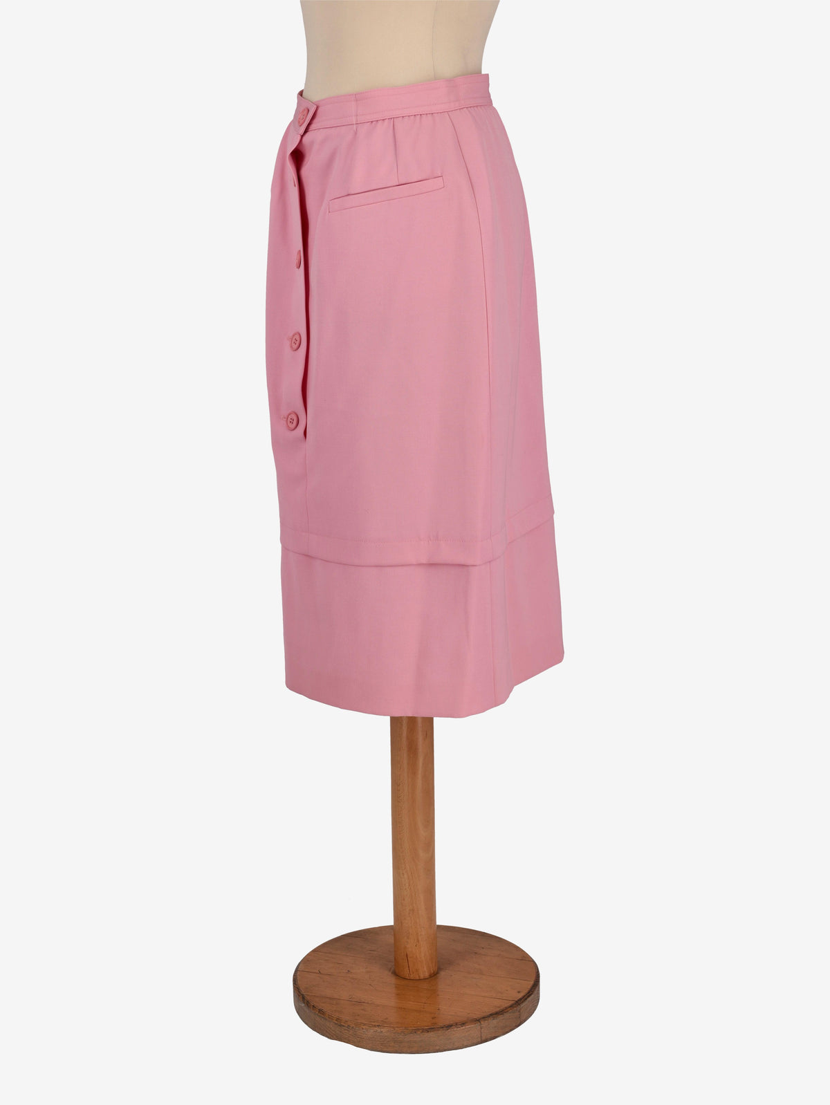 Valentino Pink Midi Skirt MR120725.51  Valentino Miss V