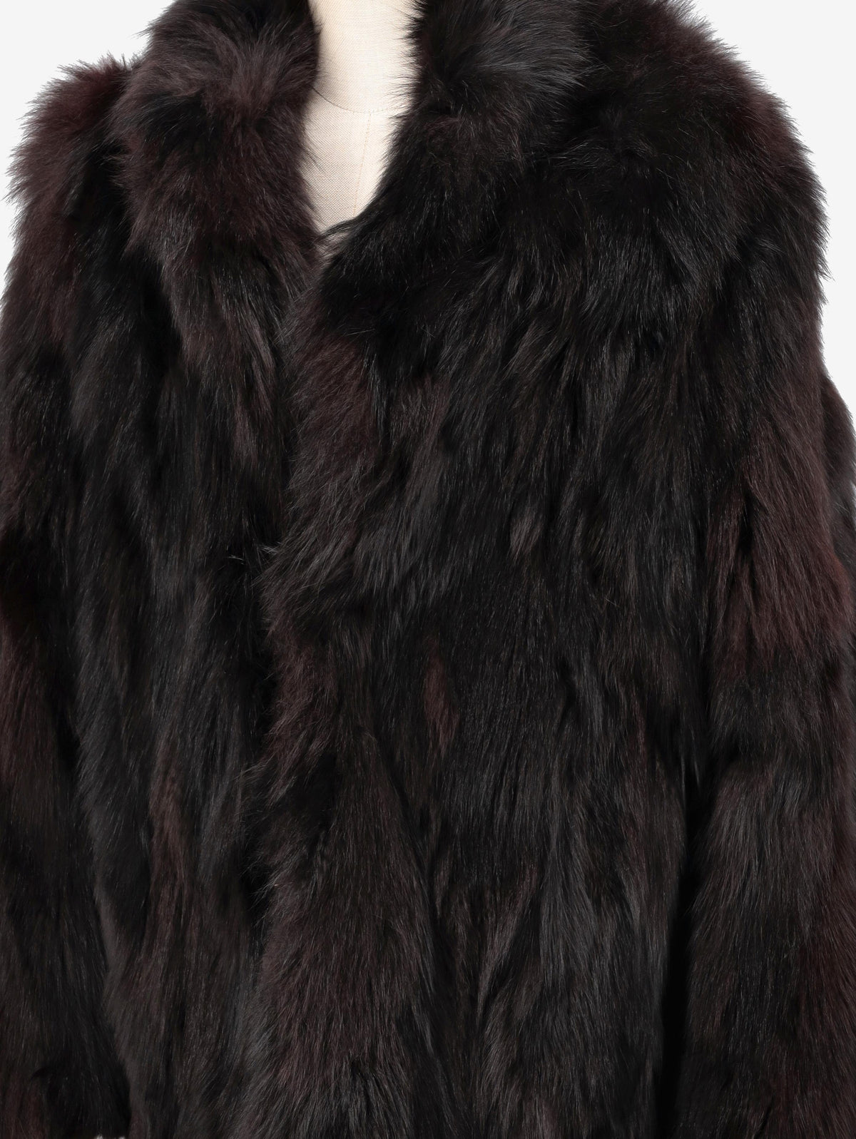 Versace Couture Fox Hair Coat WCV250829  Versace
