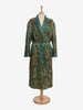 Vintage Chinese Print Fabric Robe - '60