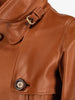 Celine Leather Trench Coat