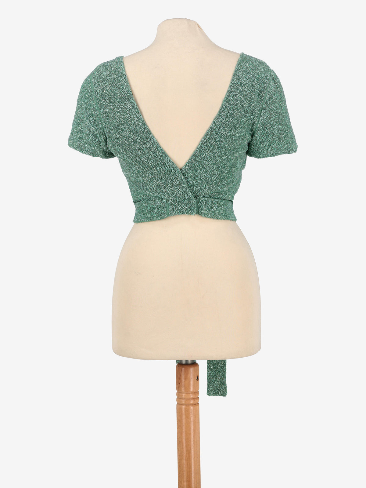 Fendi Glass Beaded Top