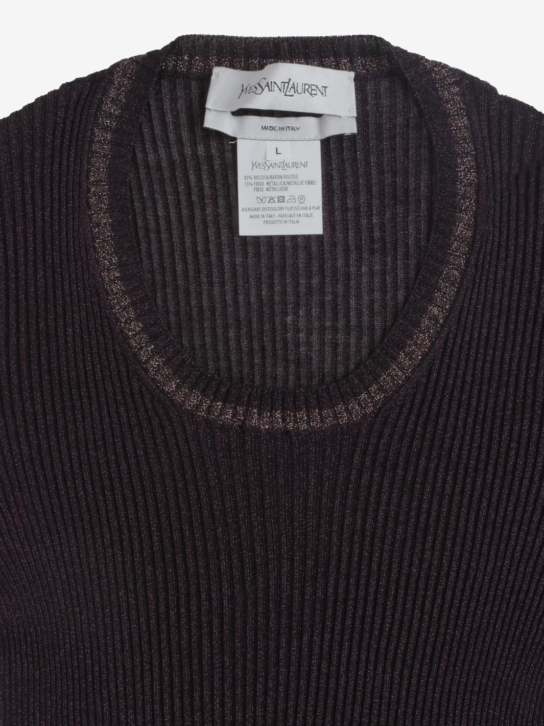 Yves Saint Laurent Lurex Long-slived Shirt