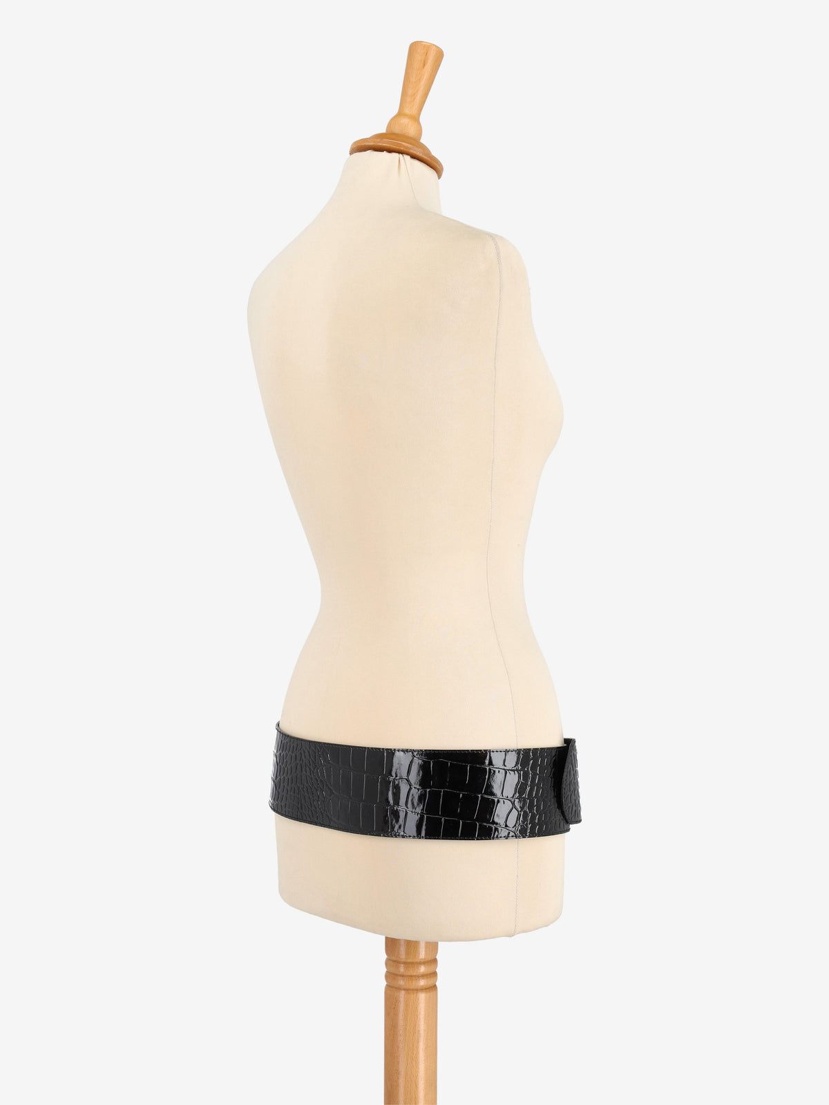 Vintage Black Cocco Maxi Belt