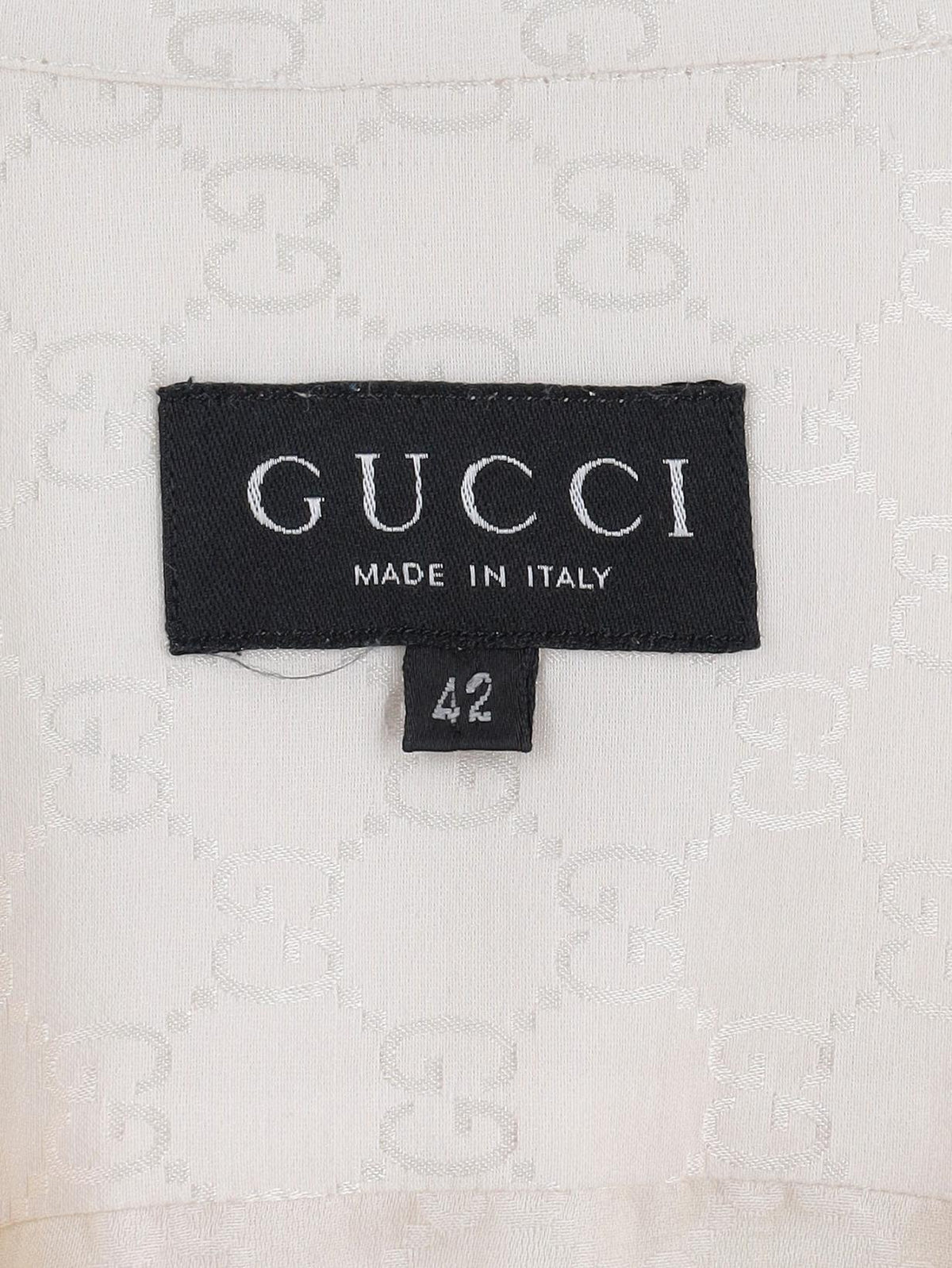 Gucci Monogram White Shirt