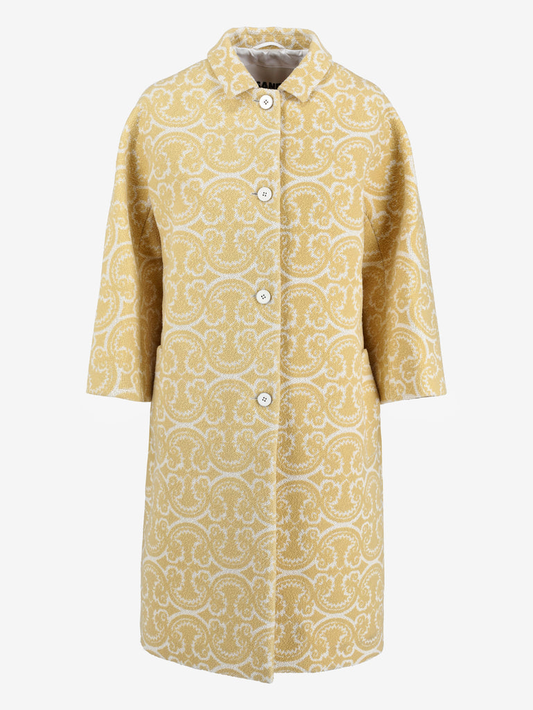 Jil Sander Jaquard  Overcoat