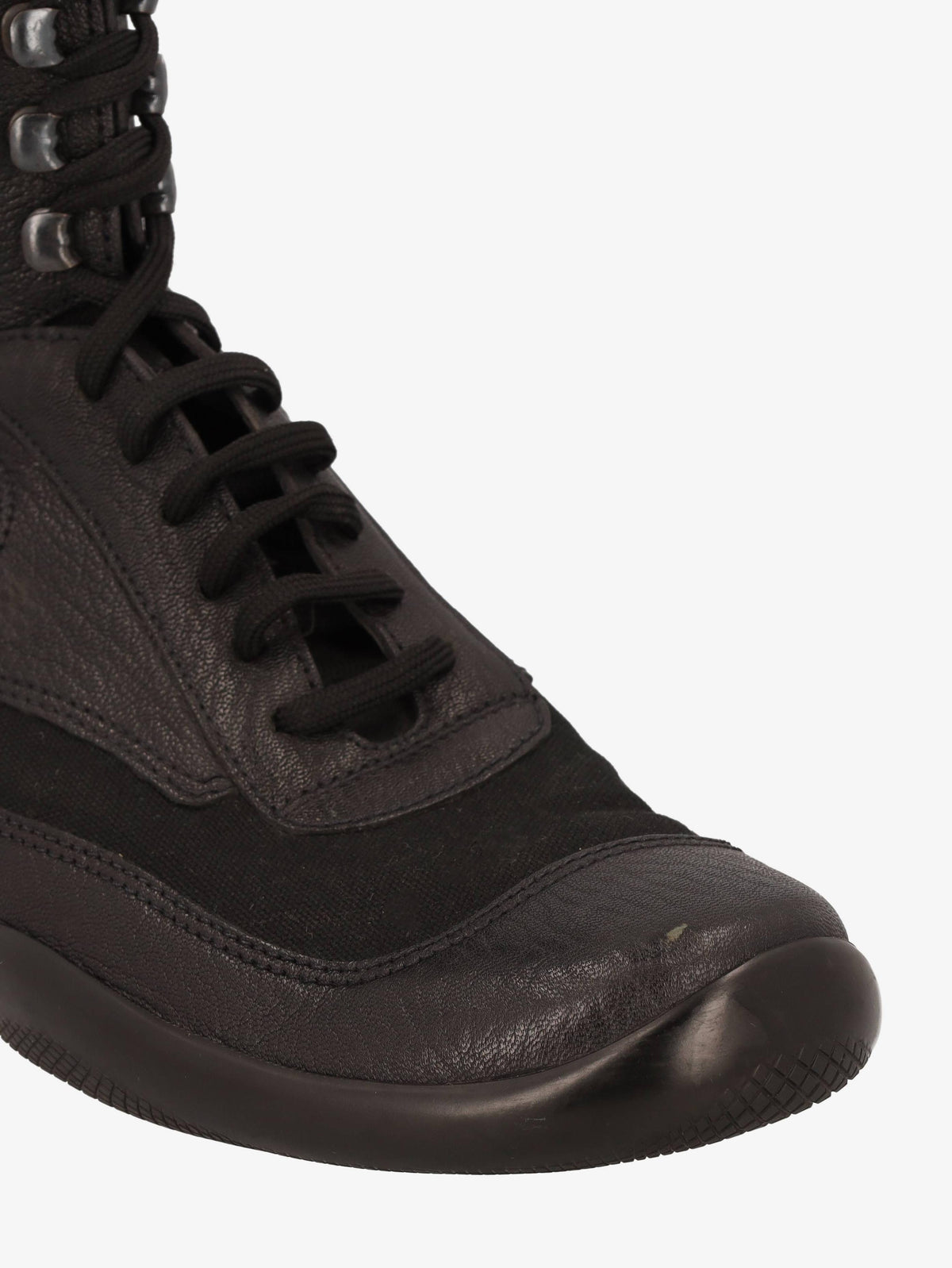 Prada Black Combat Boot WCV250826.51  Prada