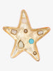 Kenneth Jay Lane Jackie Orange Star Brooch CVR24.1.134  Kenneth Jay Lane