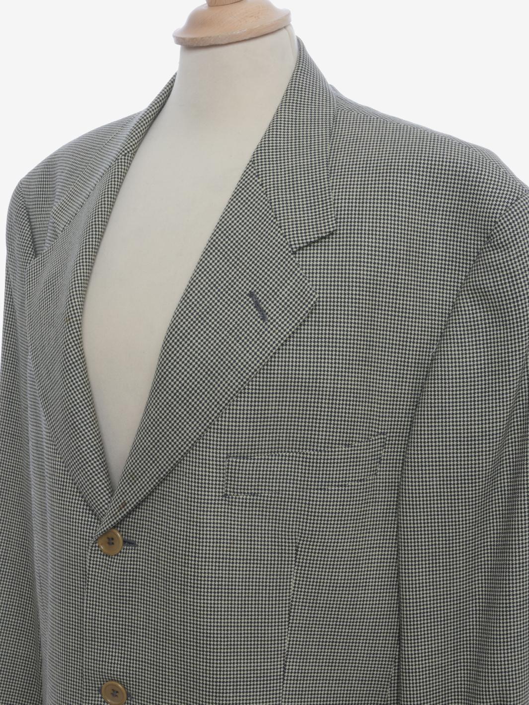 Romeo Gigli Pied De Poule 西装 - 80 年代