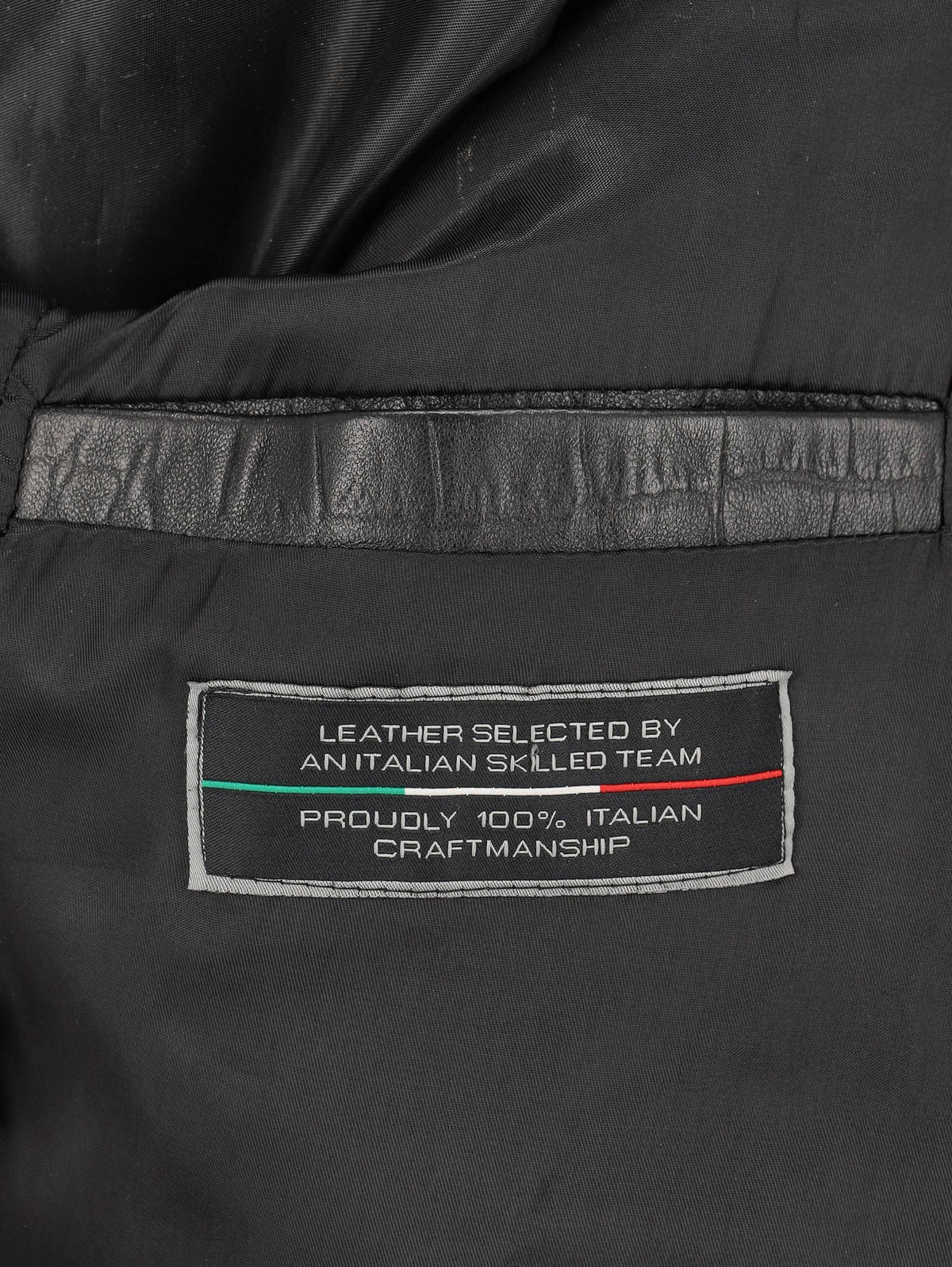 Vintage Black Studs Biker Jacket WCV250885  Vintage