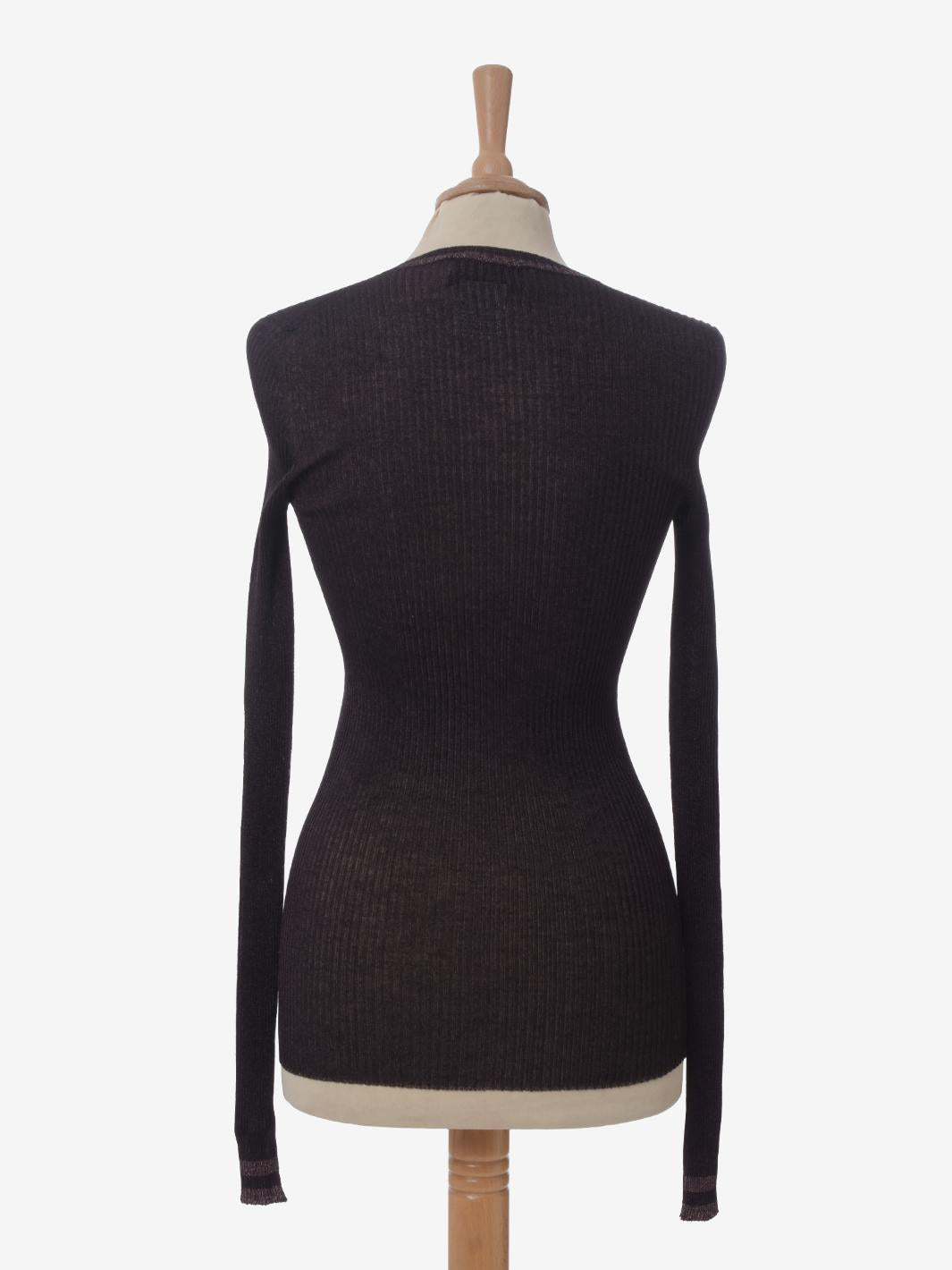 Yves Saint Laurent Lurex Long-slived Shirt