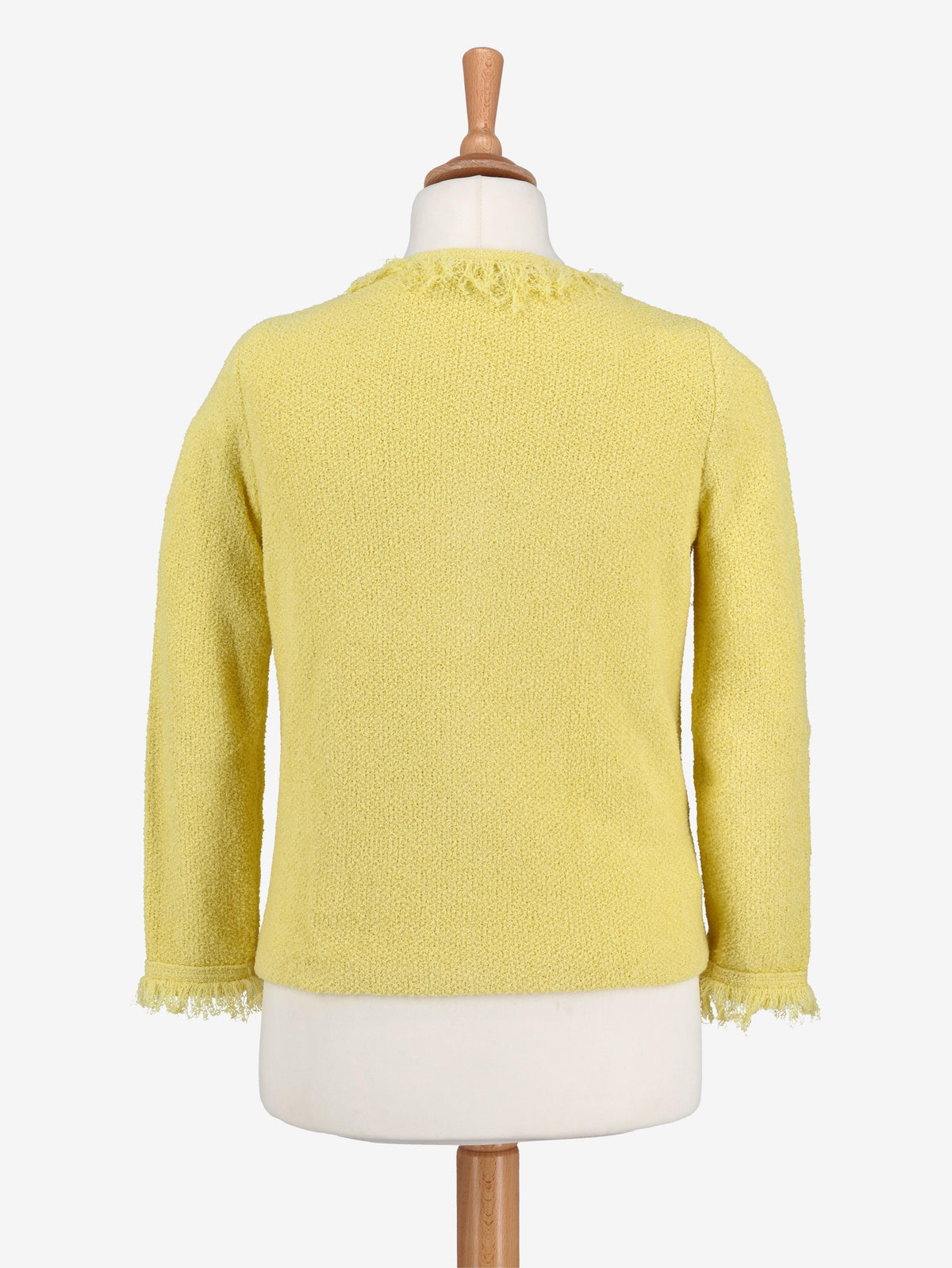 Prada Yellow Cardigan