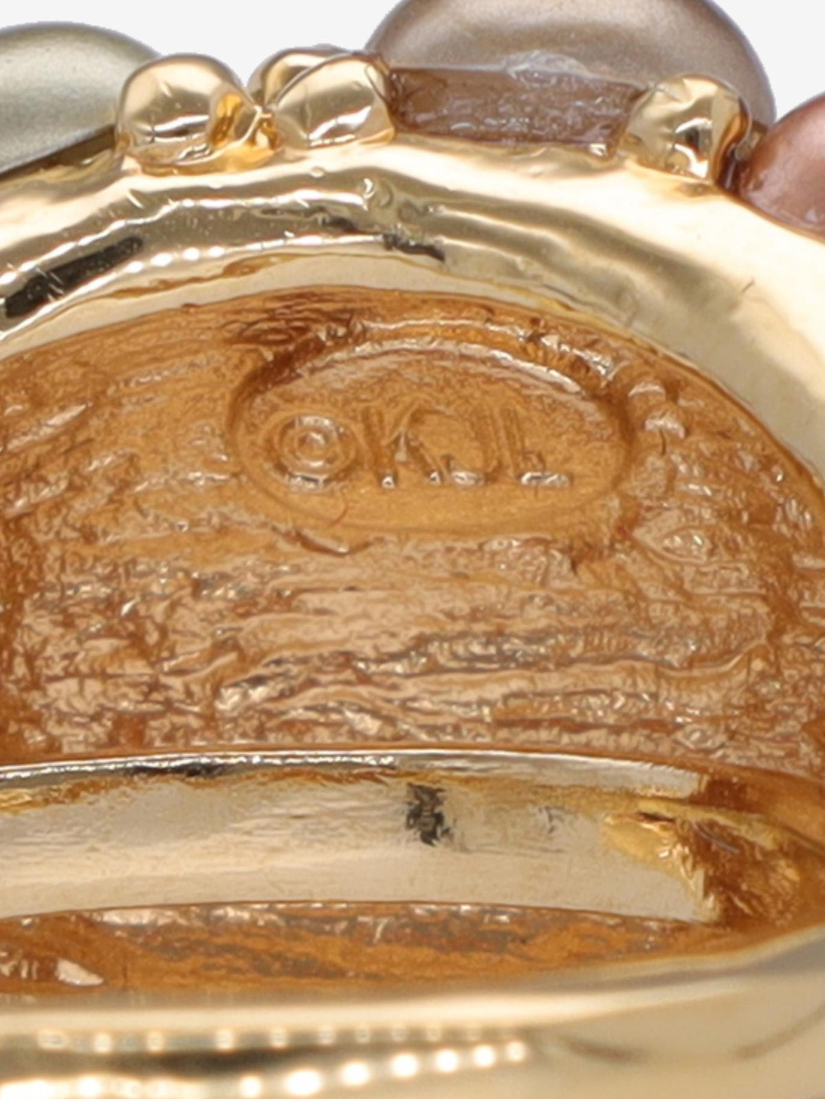 Kenneth Jay Lane Multicolour Pearls Ring CVR24.1.18  Kenneth Jay Lane