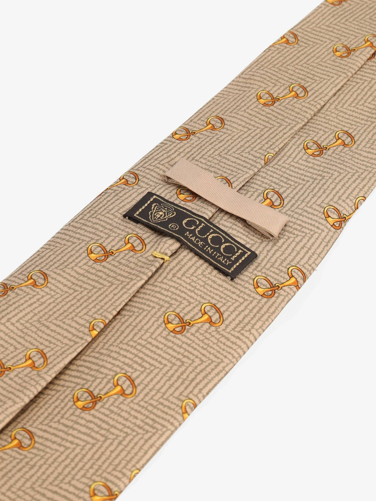 Gucci Horsebit Print Tie WCV300625.16  Gucci