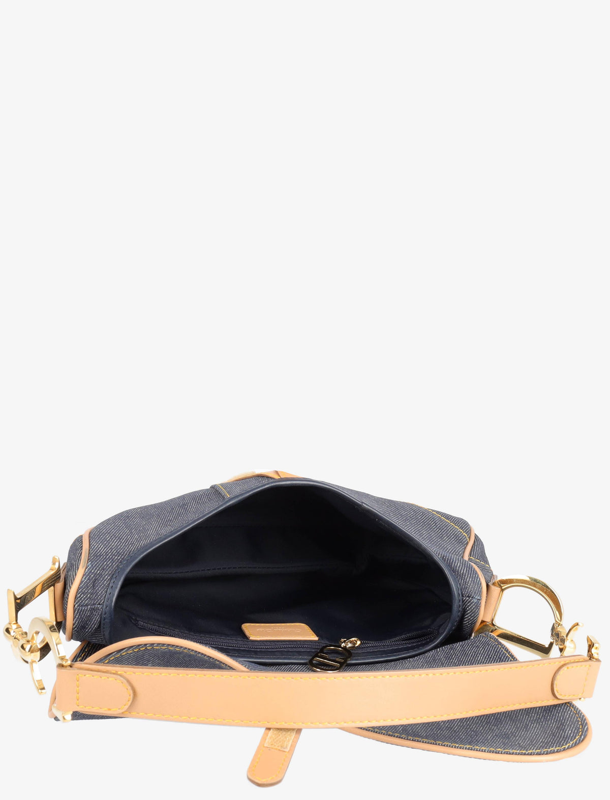 Dior Saddle In Denim