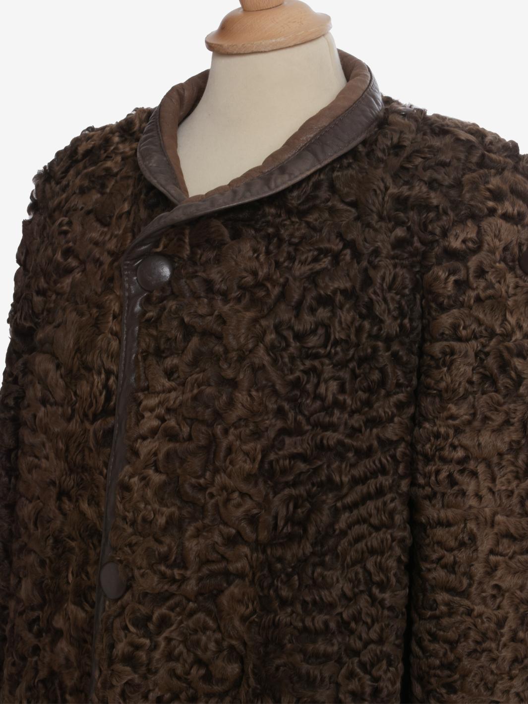 Vintage Leather Reversible Coat MR70025  Vintage