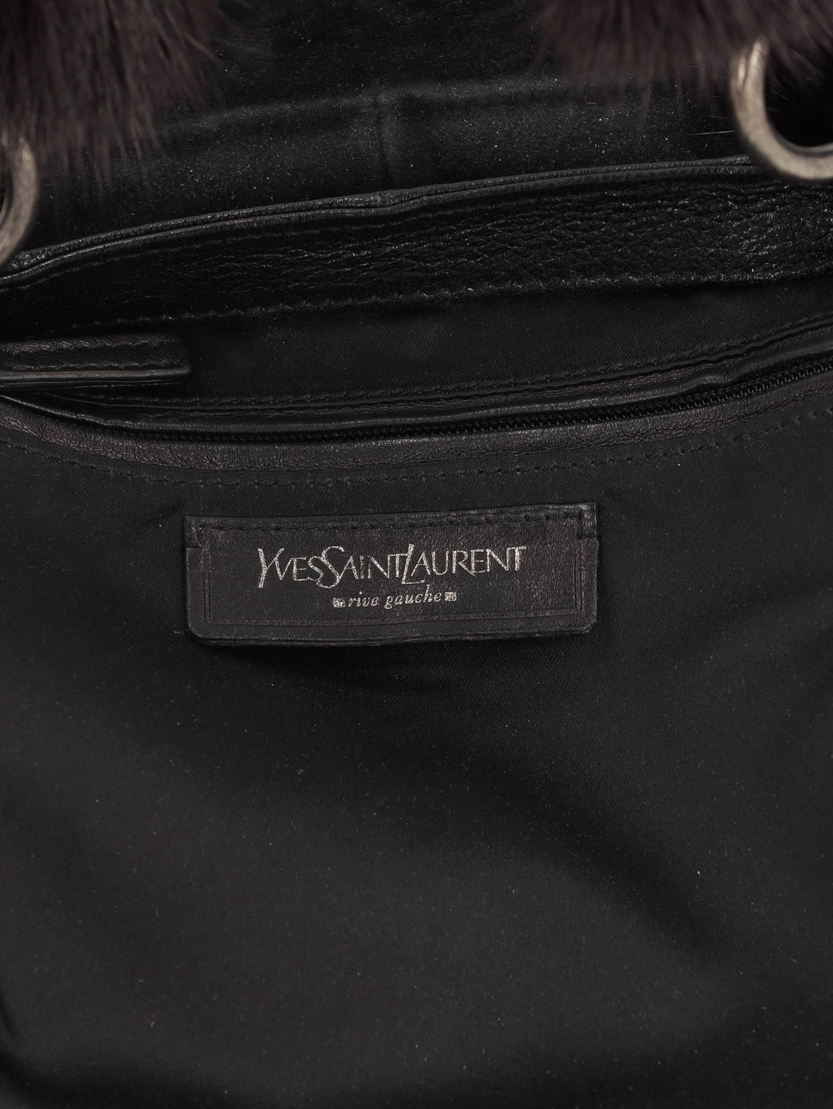 Yves Saint Laurent Furry Shoulder Bag
