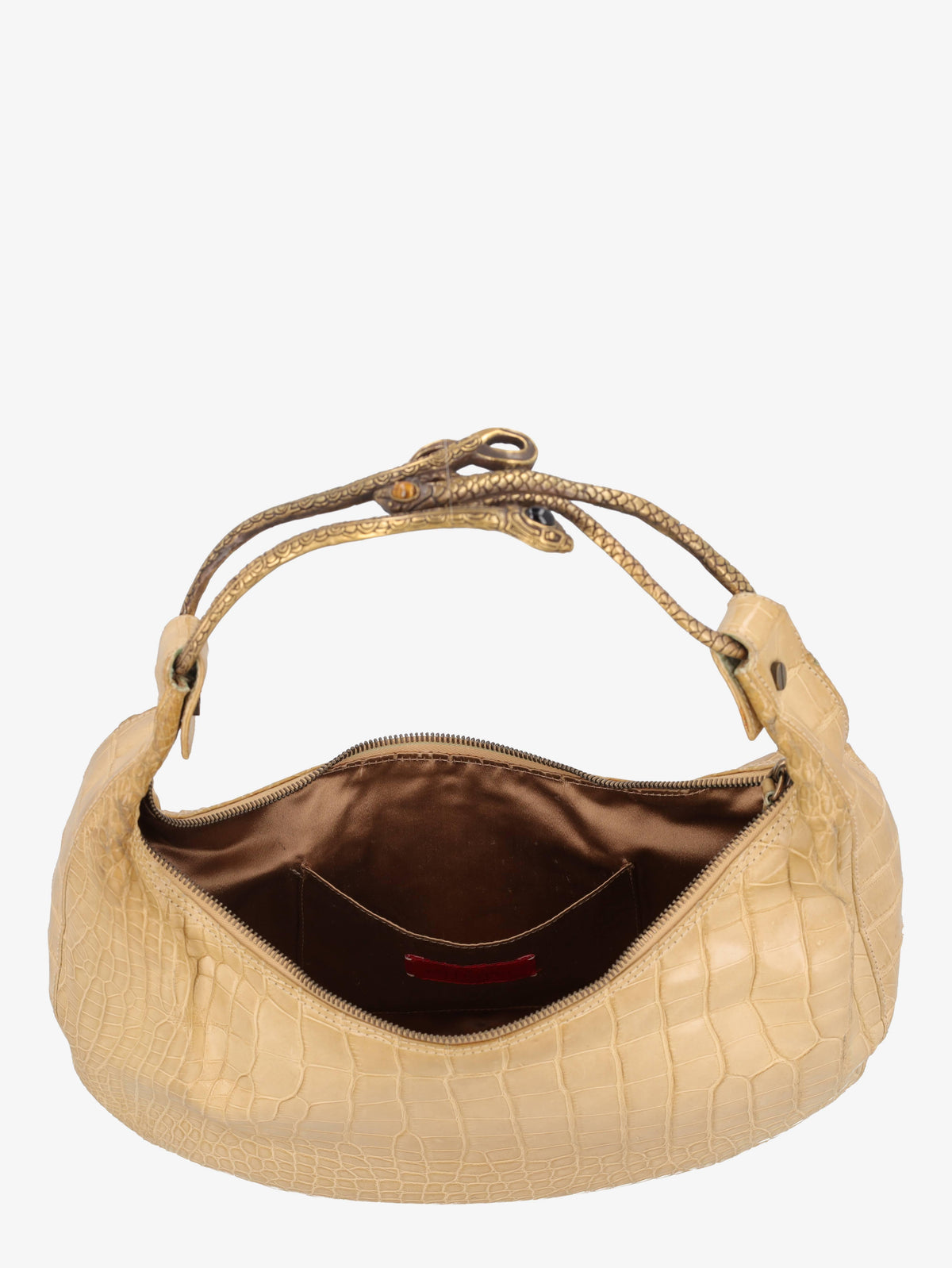 Valentino Snake Handle Hobo Bag