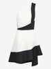 David Koma Black And White Dress