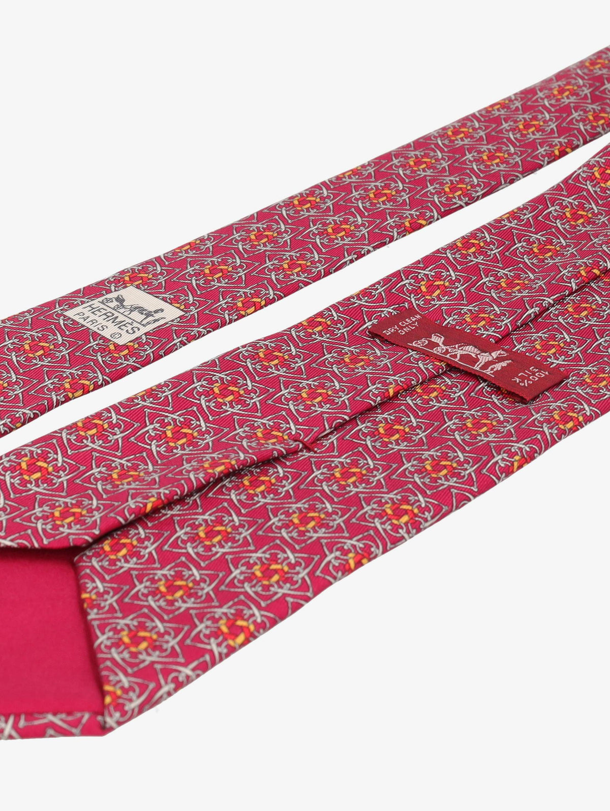 Hermès Patterned Tie