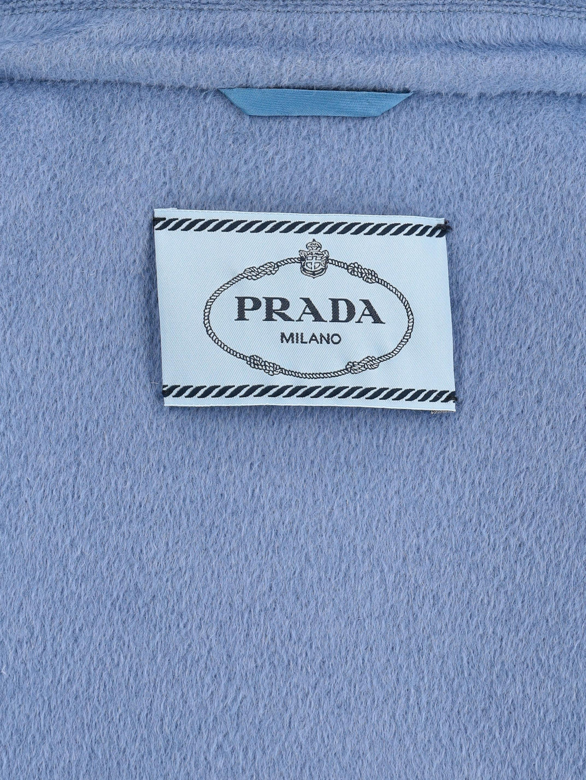 Prada Indigo Overcoat