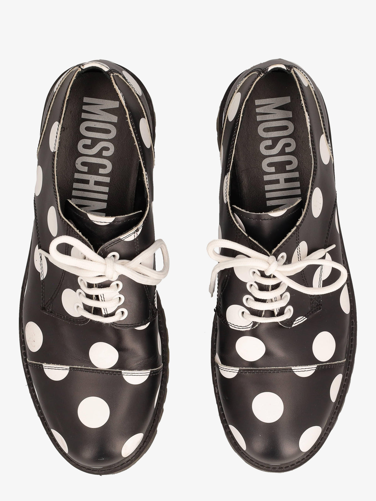 Moschino Polka Dots Derby Shoes WCV250819.08  Moschino
