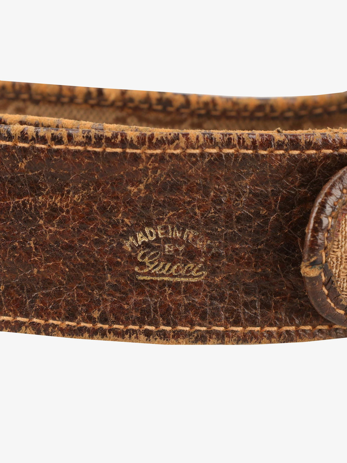 Gucci Monogram Thin Belt