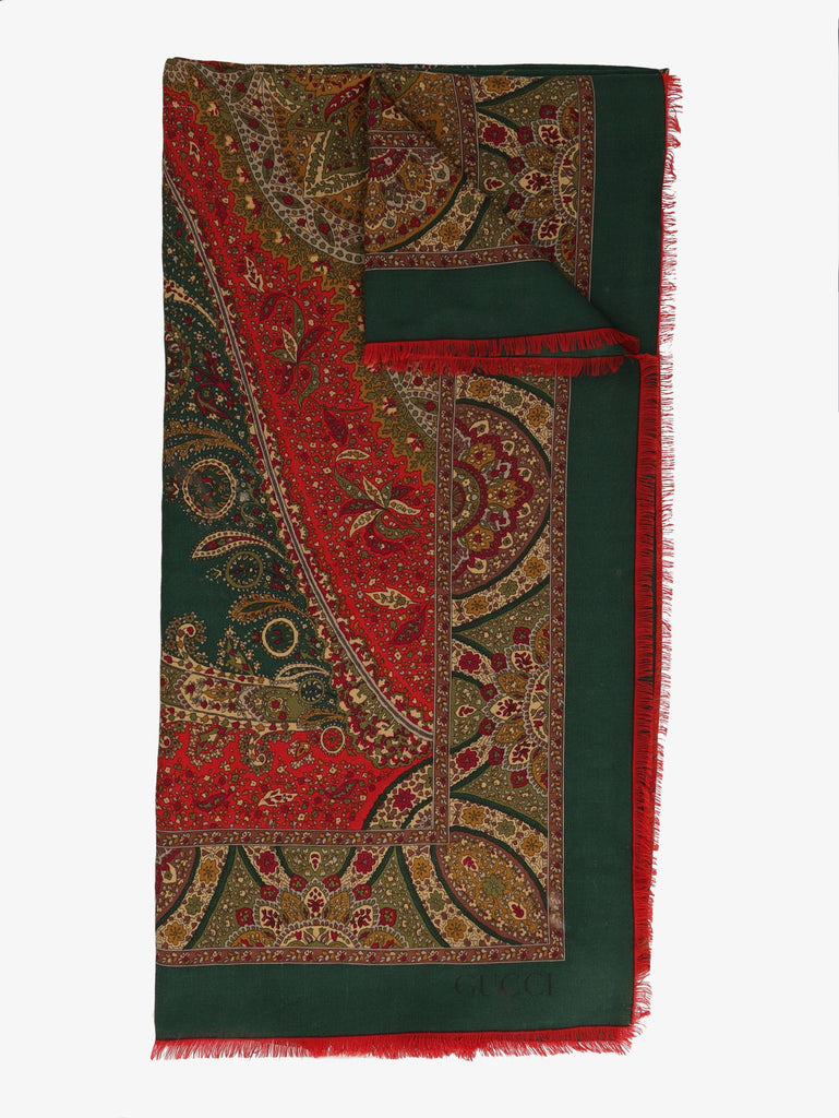 Gucci Paisley Big Scarf
