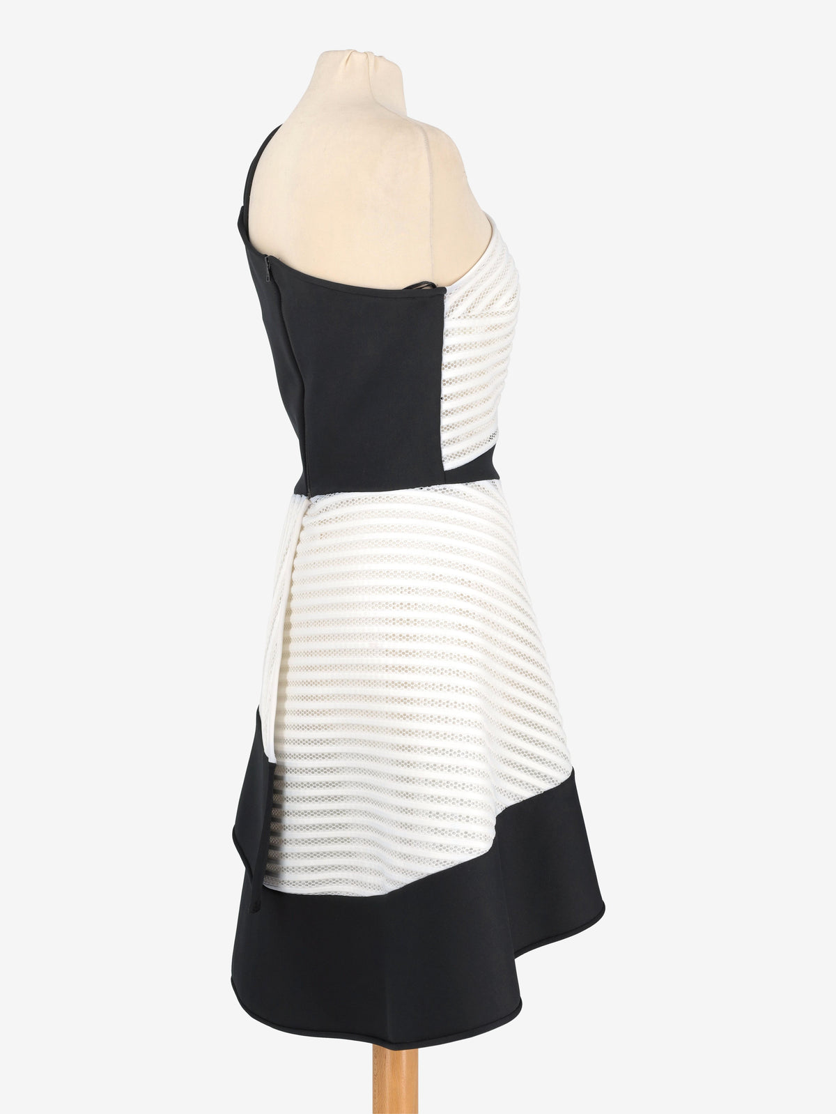 David Koma Black And White Dress