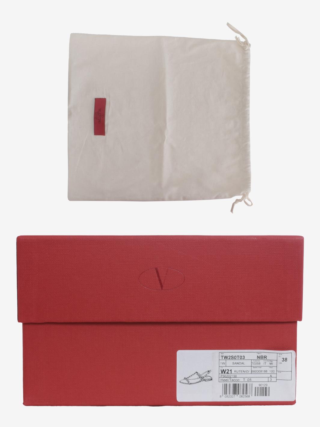 Valentino Silver Sandal With Studs