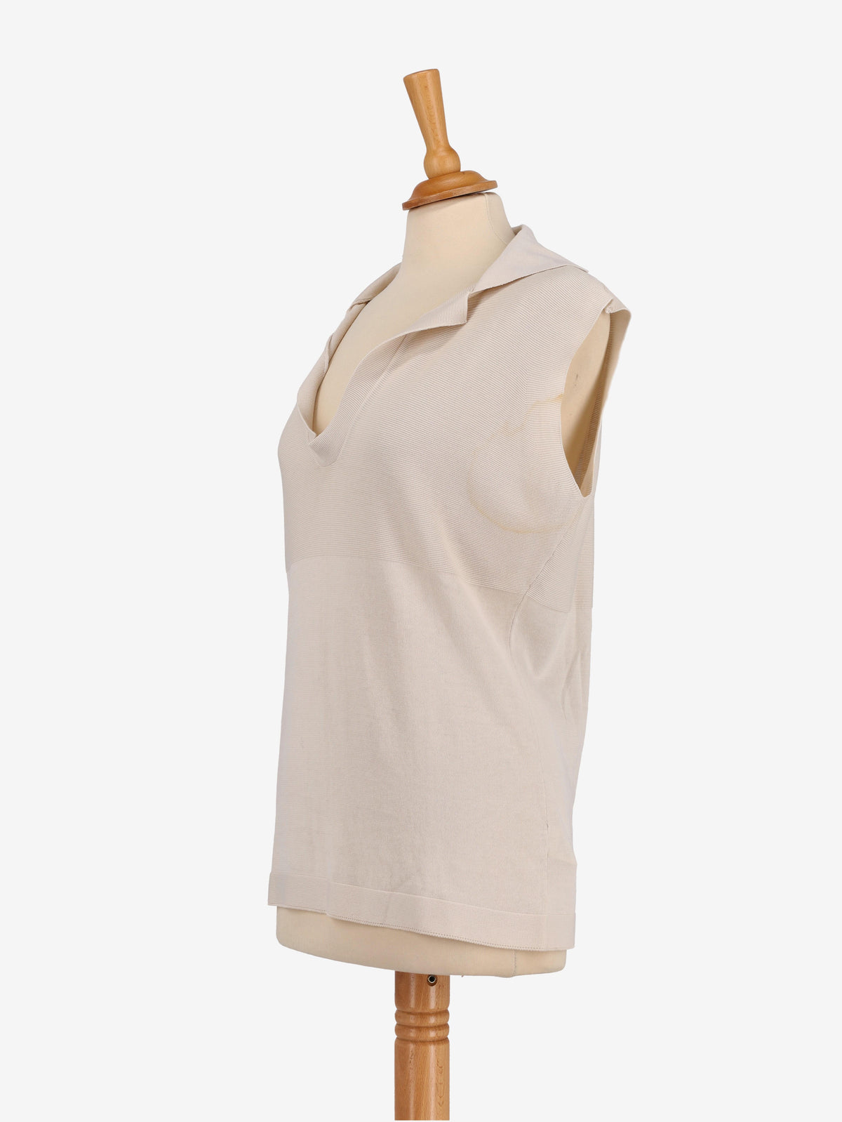 Agnona Beige Knitted Top
