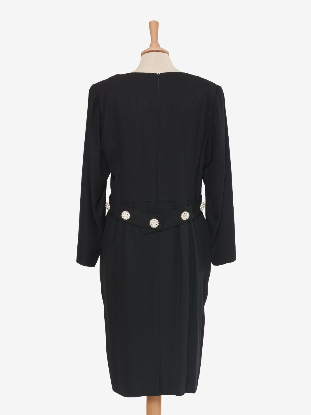 姬龙雪 (Guy Laroche) 黑色连衣裙