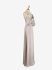 David Fielden Silver Long Dress