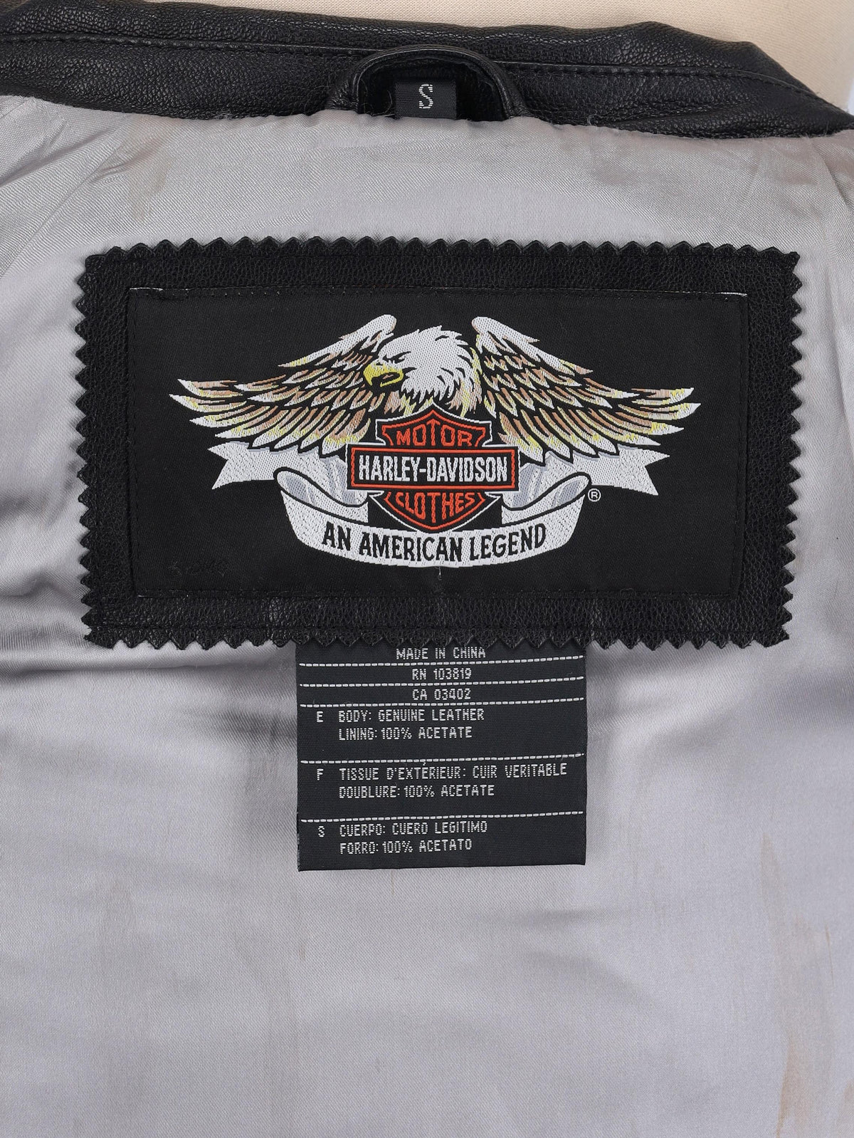 Harley Davidson Leather Jacket