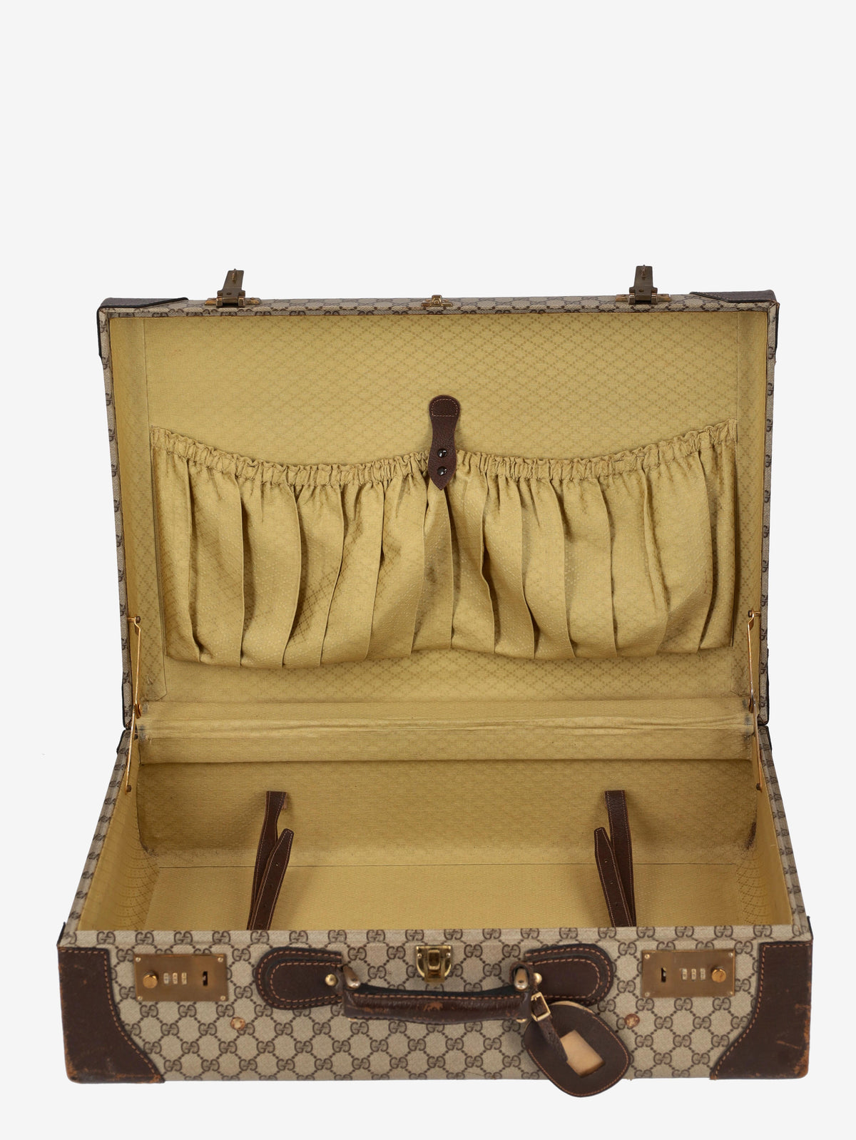 Gucci Monogram Suitcase