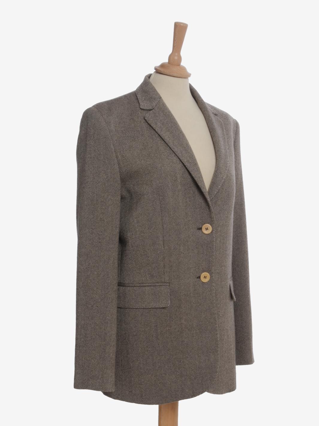 Cosimo Gentile Harringbone Blazer