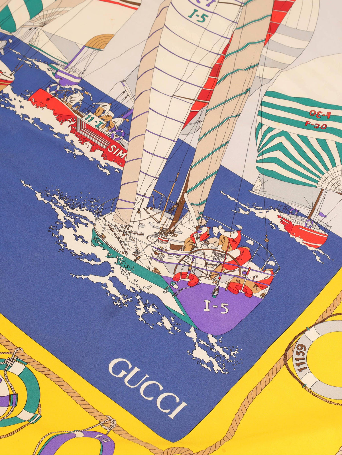 Gucci Seascape Silk Foulard