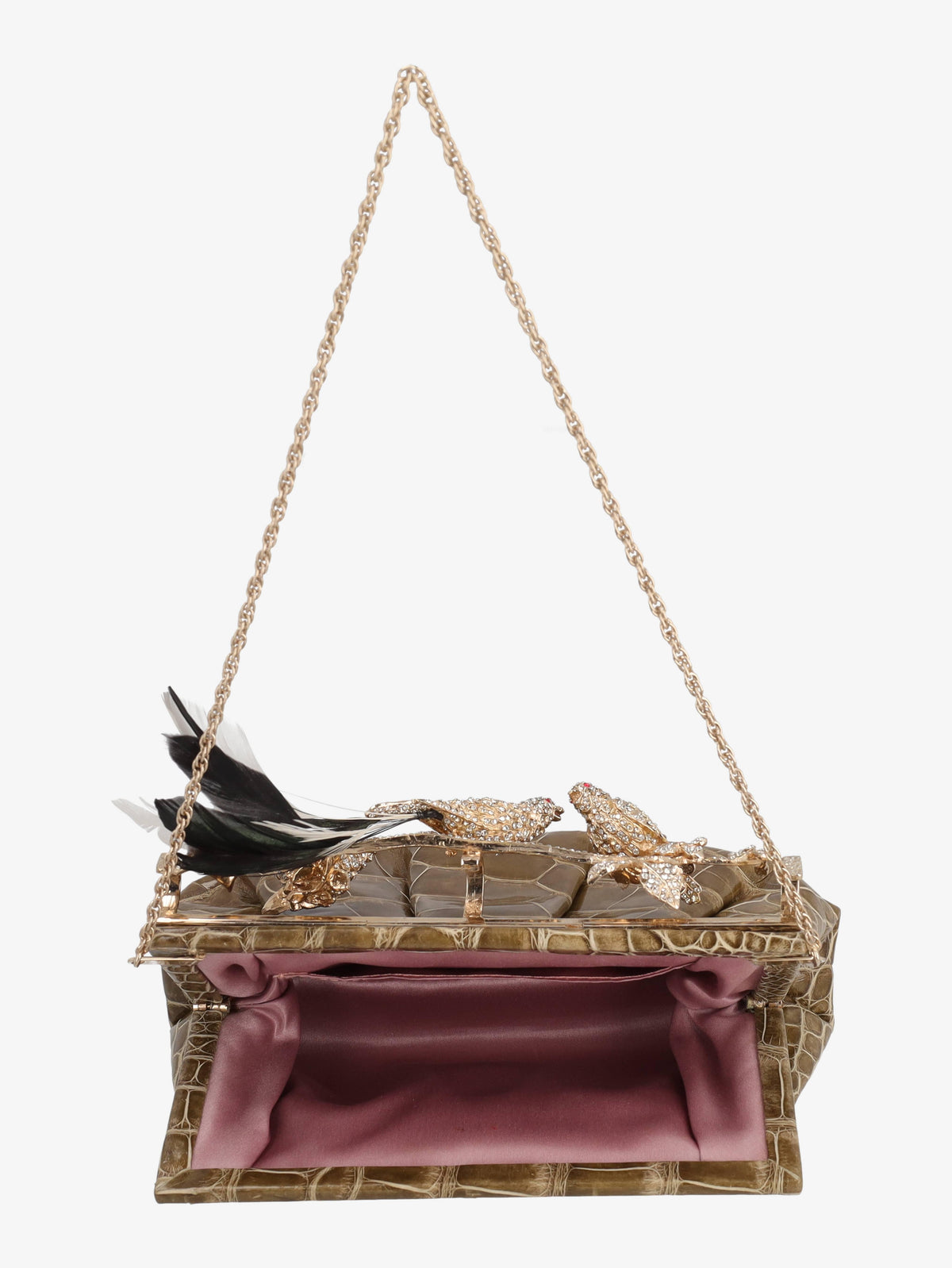 Valentino Jewel Clutch