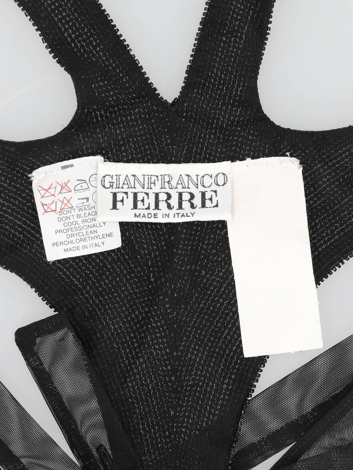 Gianfranco Ferré Thong With Beaded Braces