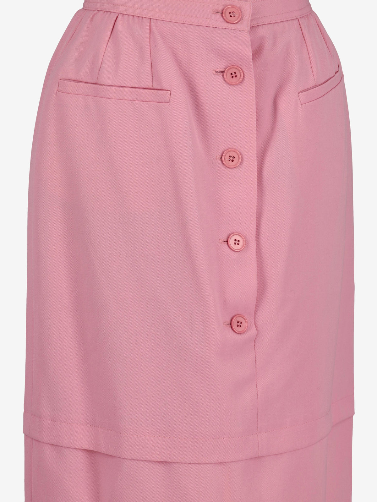 Valentino Pink Midi Skirt MR120725.51  Valentino Miss V