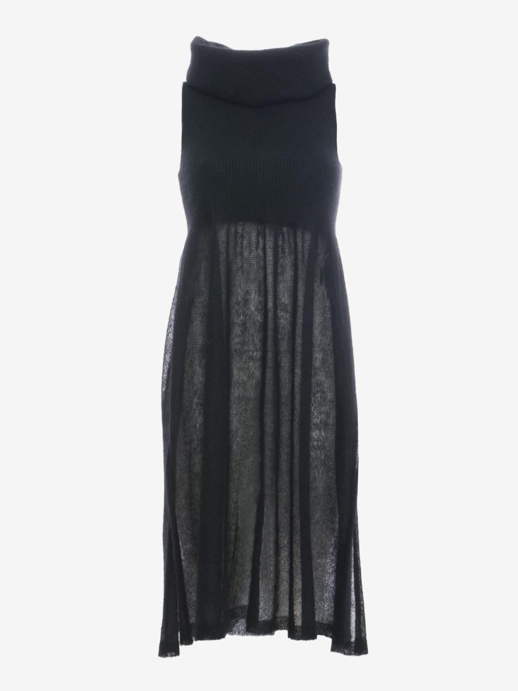 Krizia Knitted Mohair Dress - 80s