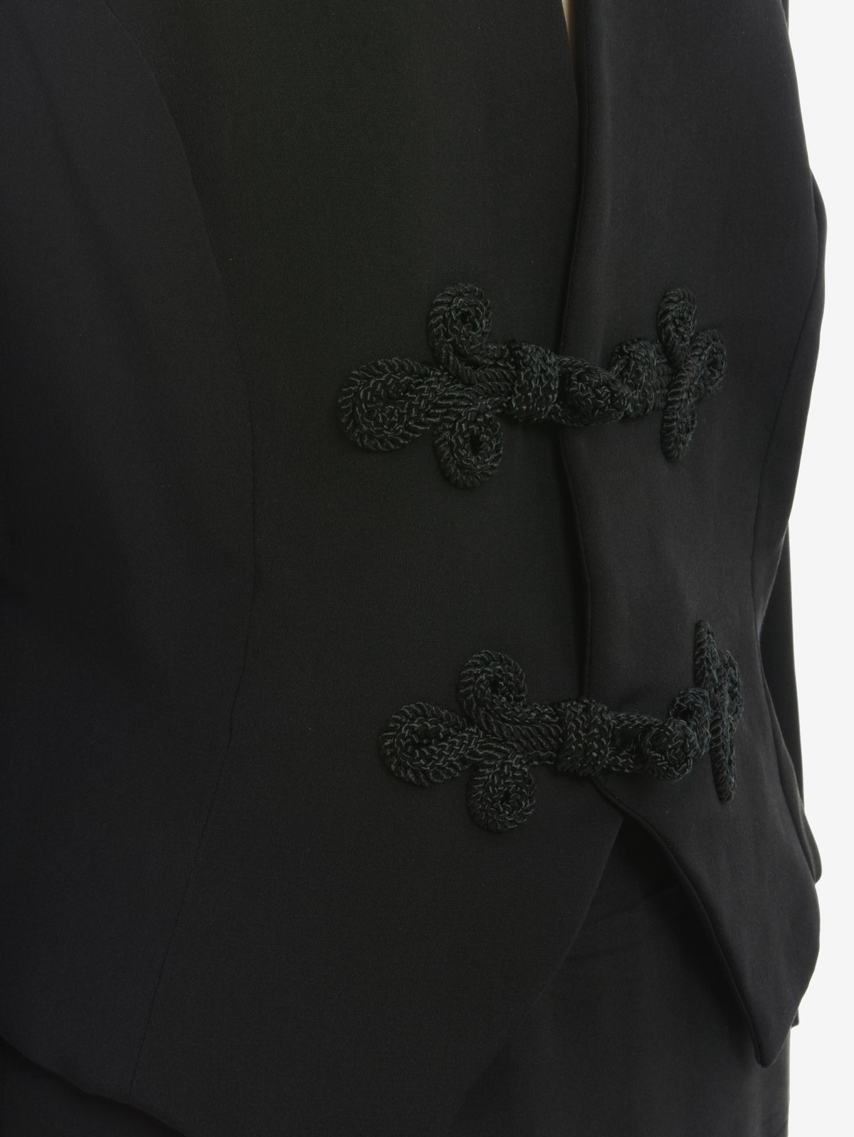 Vicky Tiel Lace And Sequin Embroidered Suit