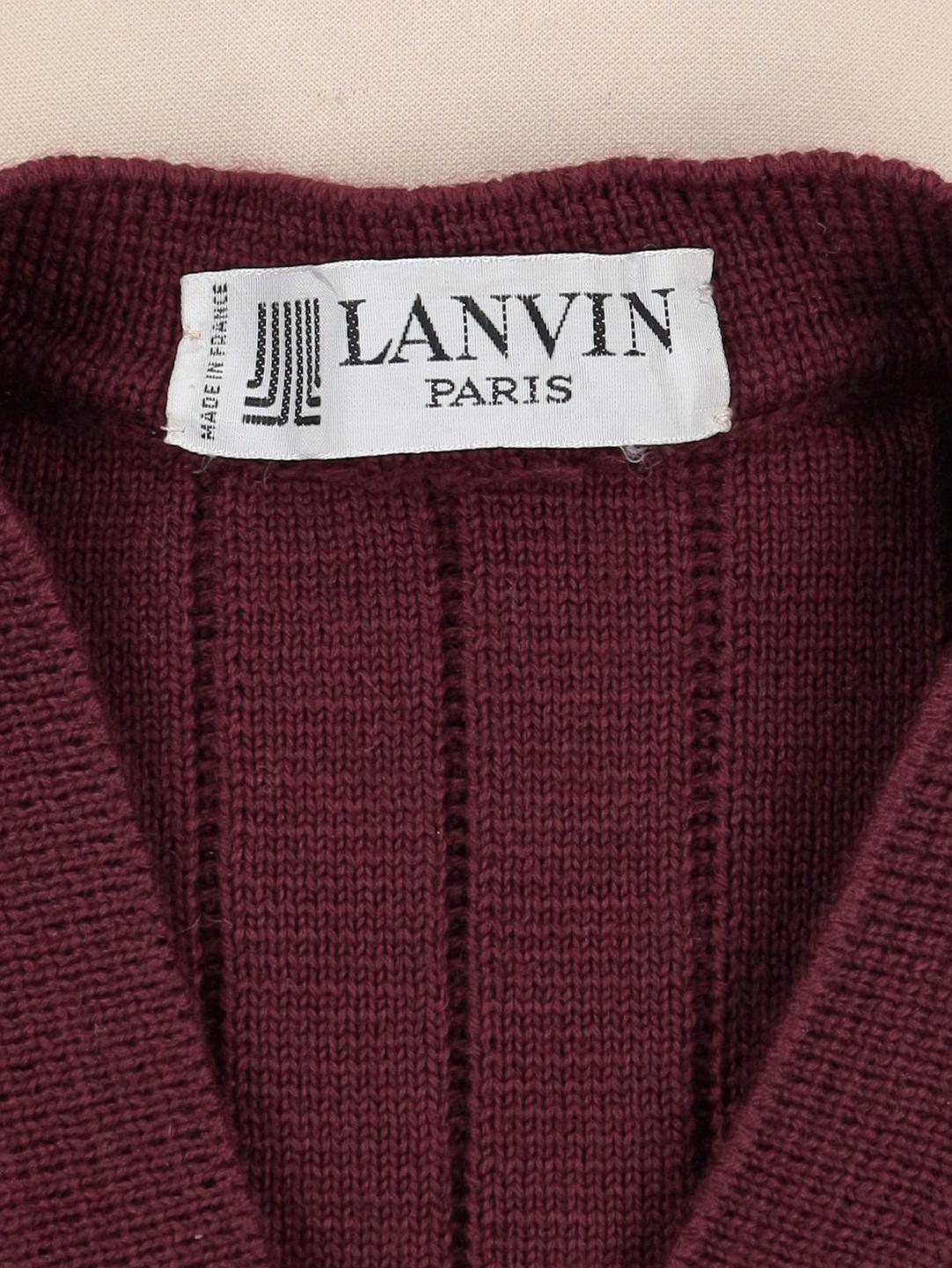 Lanvin Wool Vest MR120725.6  Lanvin