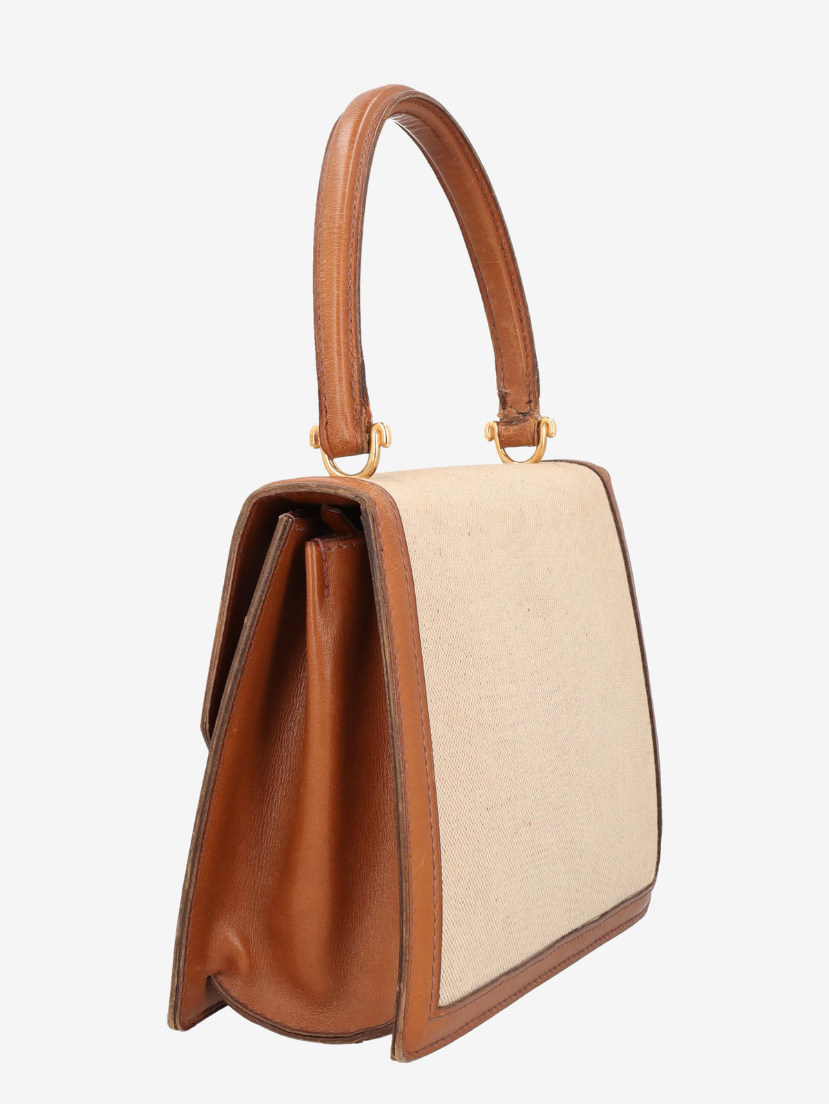 Gucci Vintage Canvas Handbag