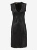 Prada Black Leather Dress